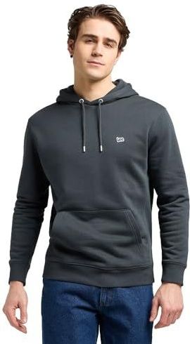 Lee - Plain Hoodie - Washed Black - Sweater