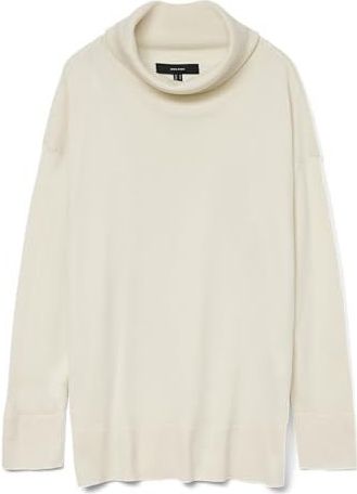 Vmsilje - Gebreide Pullover - Waterval Hals - Lange Mouwen - Regular Fit