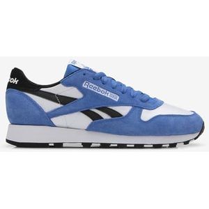 Reebok Classic Leather uniseks-volwassene Sneaker ,KINBLU/CBLACK/FTWWHT ,36 EU