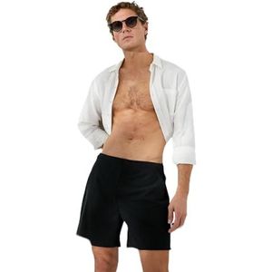 Koton Heren Trekkoord Pocket Detail Swim Trunks, zwart (999), XL