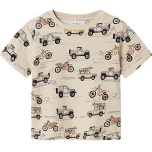 NAME IT Jongens Nmmhelsa Nreg Ss Top, Peyote, 116