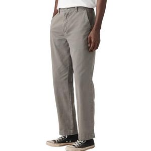 Levi's heren Broek Xx Chino Authentic Strt, Pewter Soft Gd, 31W / 32L