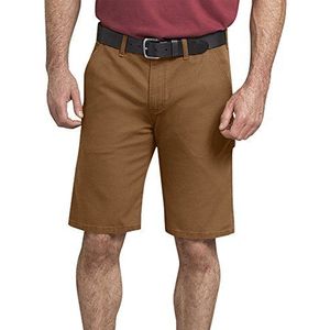 Dickies Heren Tough Max Duck Carpenter Short Work Utility, Stonewashed bruine eend, 54