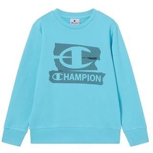 Champion Legacy Sweatshirt voor jongens, Lichtblauw, L