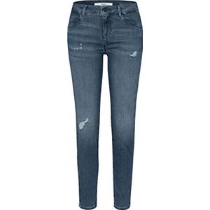 BRAX Dames Style Ana Sensation Push Up Organic Cotton Jeans, Used Destroyed Blue, 34K