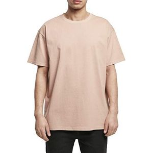 Build Your Brand Heren zwaar oversized T-shirt, amber, L