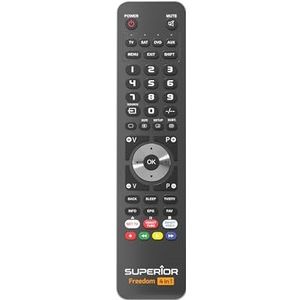 Superior - Freedom Micro-USB - Intelligente Universele Afstandsbediening - Programmeerbaar via Computer - Voor Maximaal 4 Apparaten