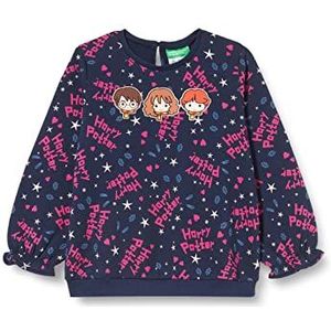 United Colors of Benetton Sweatshirt met capuchon voor meisjes.
