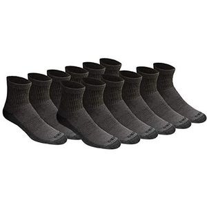 Dickies Men's Dri-tech Moisture Control Quarter Socks Multipack