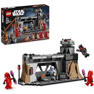 LEGO Star Wars: The Mandalorian Paz Vizsla en Moff Gideon duel, Bouwpakket voor Kinderen om te Verzamelen, Rollenspel Cadeau voor jongens en meisjes vanaf 7 jaar 75386
