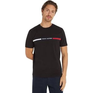 Tommy Hilfiger - T-shirt - Katoen - Donkerblauw