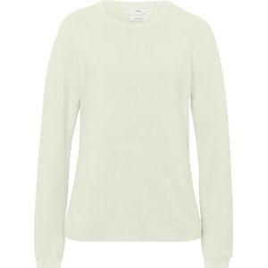 BRAX Dames Style Lesley Organic Cotton Pullover, Soft Ivory, 40