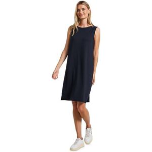 Street One - Dames Jurk - Blauw - Viscosemix met Stretch