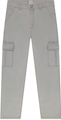 Lee Cargobroek voor heren, relaxed fit, kegelvormige pijpen, Hd Lee Gray, 31W / 32L