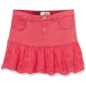 Desigual Meisjesshirt, denim rok, rood, 12 Jaar