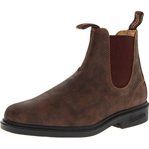 Blundstone Chisel Teen 1306 Chelsea Boots voor dames, Bruin Rustic Brown, 42 EU