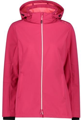 Dames wandeljas met rits en capuchon CMP