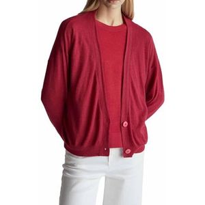 United Colors of Benetton Gebreid vest M/L, Rood, XS