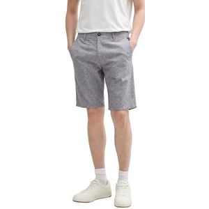 TOM TAILOR Bermuda shorts voor heren, 37200 - Tarmac Grey Chambray, 33
