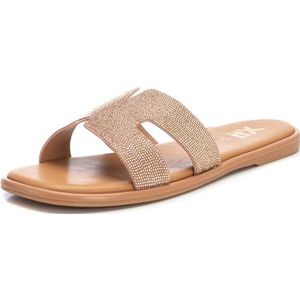 XTI 142811, platte sandalen voor dames, Naakt, 38 EU