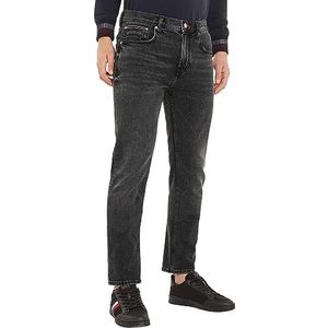 Tommy Hilfiger Heren rechte Denton Str Elgin grijze denim broek, Elgin Grijs, 30W / 32L