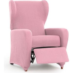 ECOMMERC3 Universele en veelzijdige relaxstoelhoes in roze, eenvoudig aan te brengen, bescherming voor rugleuning, zitting en armleuningen