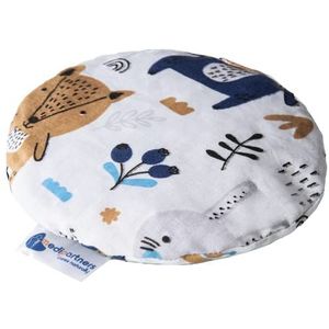 Kersenpitkussen Warmtekussen voor Baby's 180g Ronde 15cm Eco Natuur 100% Katoen Medi Partners Warmte + koude Massage therapie