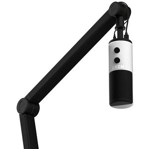Nzxt Boom Arm - AP-BOOMA-B1 - Streaming Microfoon Boom Arm - Discreet opbergen USB & XLR Kabels - Glad en Stil - Kabelkanaal Covers - Zwart,zwart
