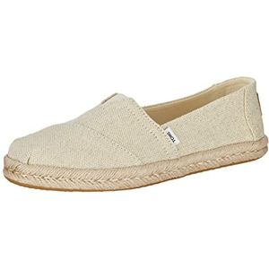 TOMS Dames Alpargata Touw Classic Loafer Flat, Natuurlijke Tan, 36 EU