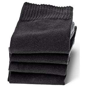 Camano Online Pro tex functionele sokken, uniseks, 4 stuks, zwart (black 05), 43-46 EU