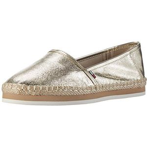 Tommy Hilfiger Dames S1385py 1z espadrilles, Goud Licht Goud 704, 40 EU