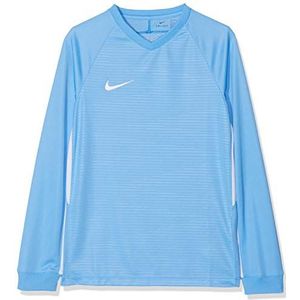 Nike Kinder Tiempo Premier Football Jersey T-shirt met lange mouwen, blauw (University Blue/White 412), L