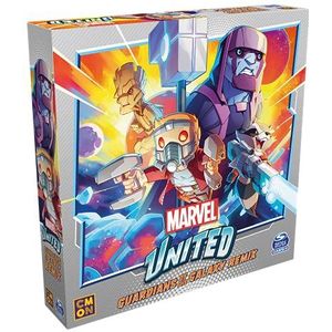 CMON Marvel United Guardians of the Galaxy Remix, uitbreiding, familiespel, bordspel, 1-4 spelers, vanaf 10+ jaar, 40+ minuten, Duits