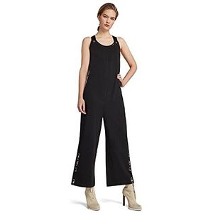 G-STAR RAW Dungaree Jumpsuit voor dames, Dk Black B771-6484, S