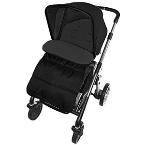 Voetzak/COSY TOES compatibel met Graco Metro kinderwagen black jack