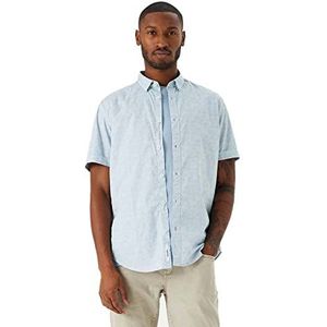 Garcia Herenshirt met korte mouwen, Dusty Blue, M, Dusty Blue., M
