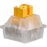 Glorious Gaming Panda Silent Switches (gesmeerde tactiele switches) - 36 stuks switches voor pc-gaming, magnetische switches voor HE-hotswappable mechanische toetsenborden