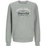 JACK & JONES MINI Sweatshirt  groen / zwart / wit
