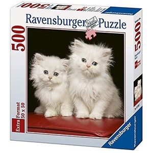 Ravensburger - Vierkant: witte persoon, puzzel 500 stukjes (15215 5).