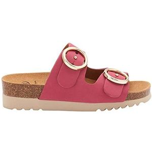 Scholl Malibu' 2 riempjes, damessandaal, Fuchsia, 37 EU