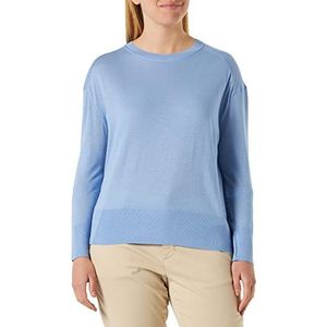 BOSS C_eknit T-shirt voor dames, Open Blue472, XL