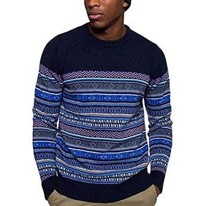 Revolution heren sweater, navy, XL