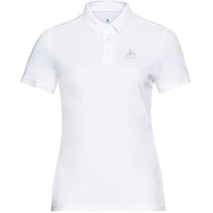 Odlo Cardada Poloshirt voor dames, wit, L