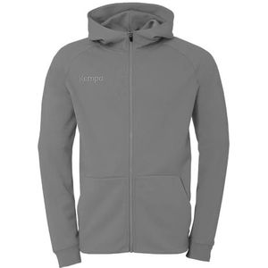 Kempa STMNT jas met capuchon - heren snit, steengrijs, L
