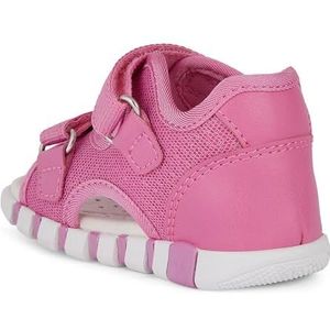 Geox Baby meisje B Iupidoo Gir sandaal, Dk Pink Geel, 21 EU