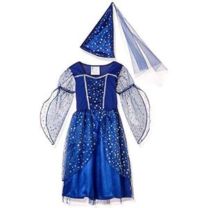 Carnival Toys Kostuum/verkleedkleding fee met hoed, maat 4-5 jaar