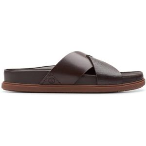 Clarks - Torford Cross - Sandalen - Bruin - Leer - Casual
