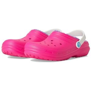 Crocs Klassieke gevoerde klomp K, Pink Crush/Multi, 4 UK, Roze Crush Multi, 36/37 EU