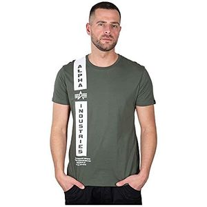 Alpha Industries Heren Defensie T Shirt Dark Olive