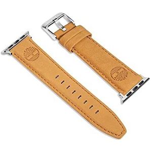 Timberland Unisex analoog kwartshorloge met leren armband TDOUL000101, beige